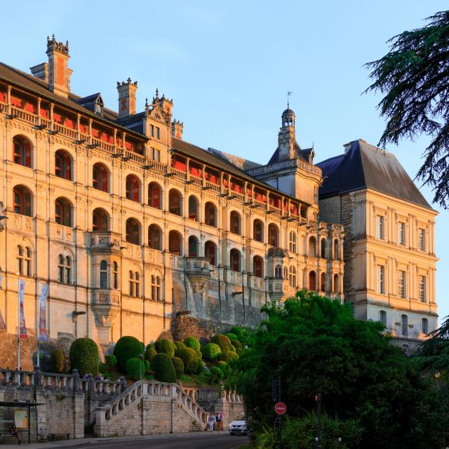 Façade des loges du Château Royal de Blois