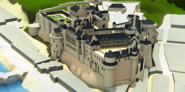 Le château au temps de Catherine de Médicis