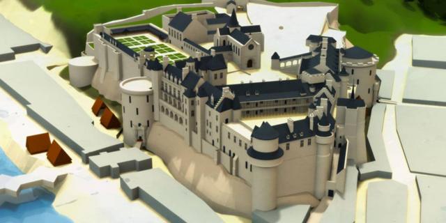 Le château au temps de Charles XIII