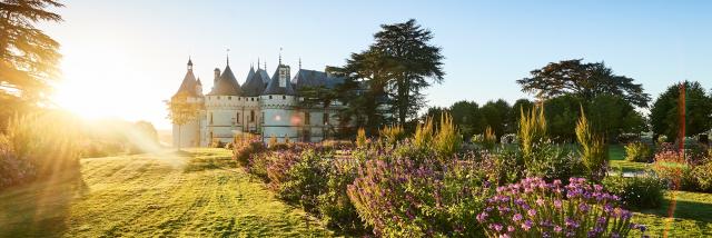 Chaumont-sur-Loire depuis les jardins
