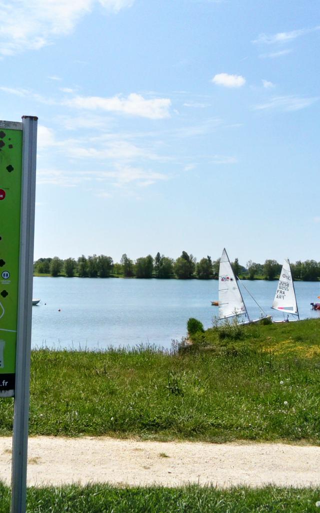 Etang du Domino à Suèvres