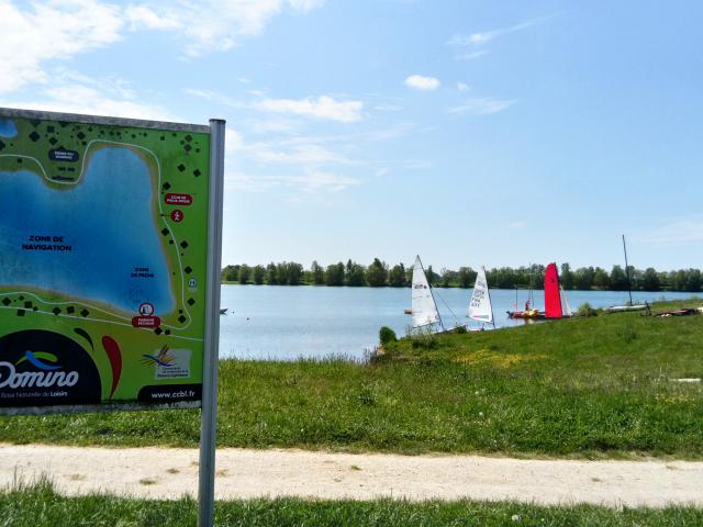 Etang du Domino à Suèvres