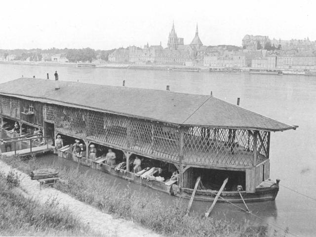 Bateau lavoir à Blois