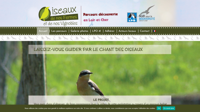 Oiseaux De Nos Fermes Et De Nos Vignobles En Loir Et Cher