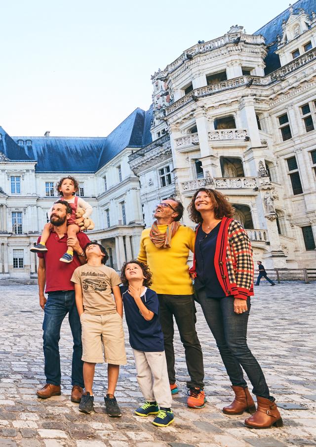 Cour du Château Royal de Blois