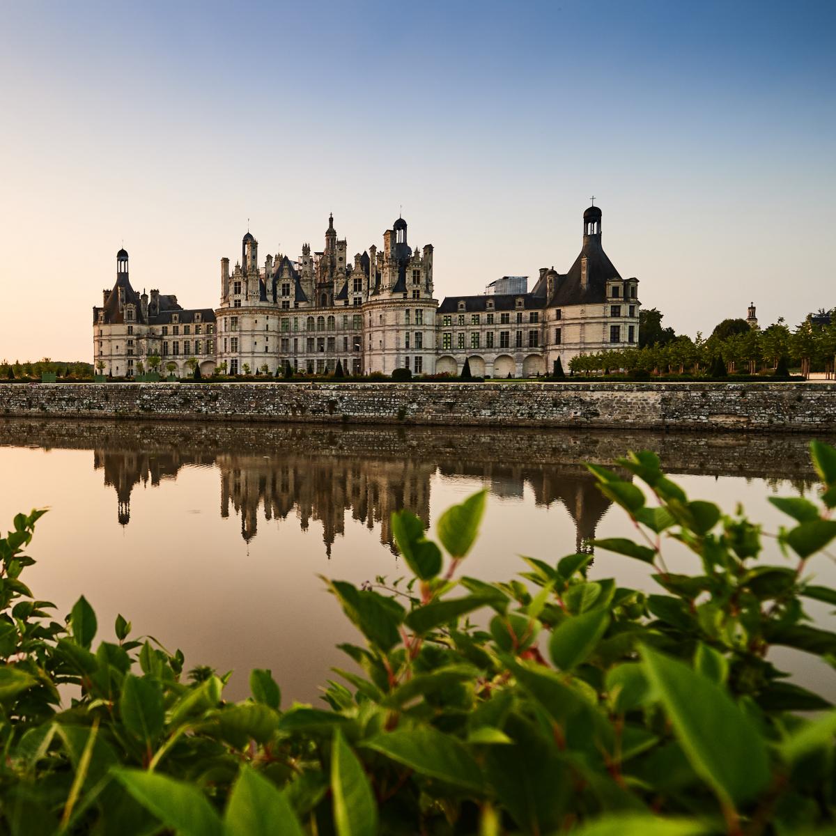 Franzosische Stadt An Der Loire