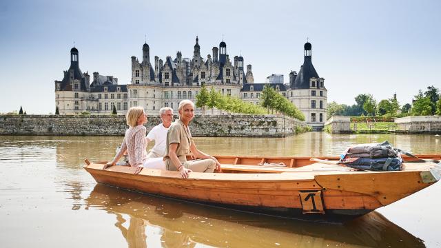 Barque à Chambord