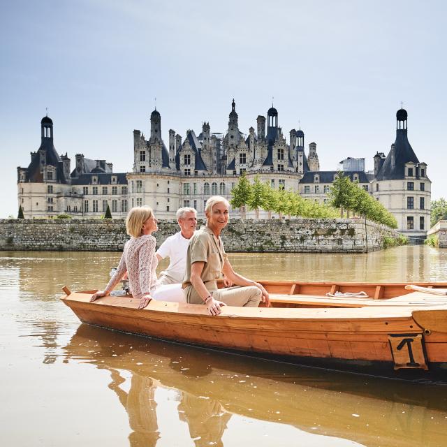 Barque à Chambord