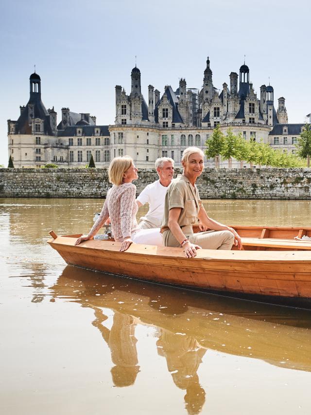 Barque à Chambord