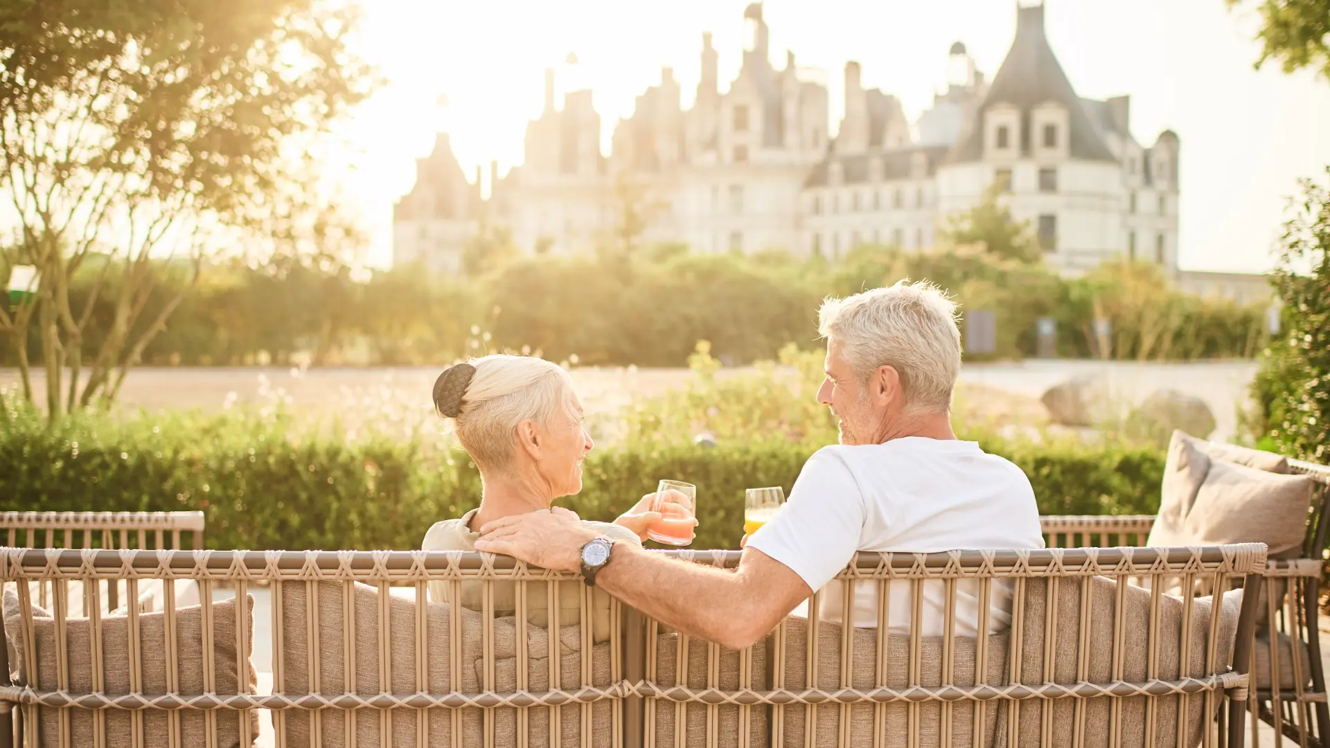 Petit déjeuner à Chambord