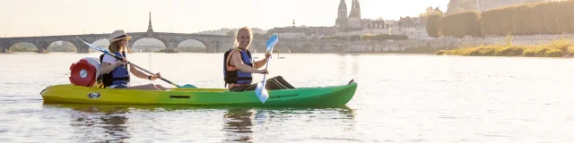Canoë sur la Loire