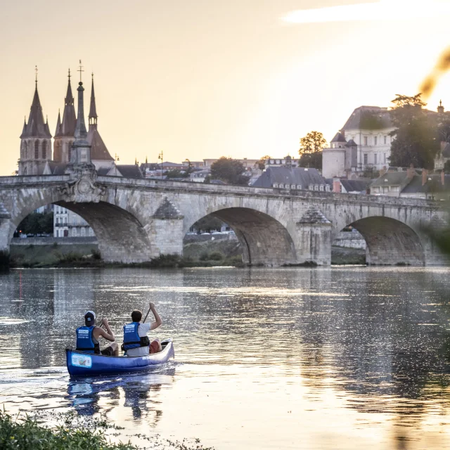 Canoë sur la Loire