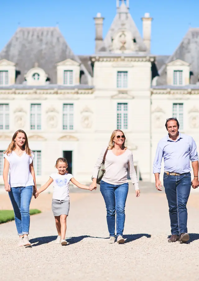 Balade en famille à Cheverny