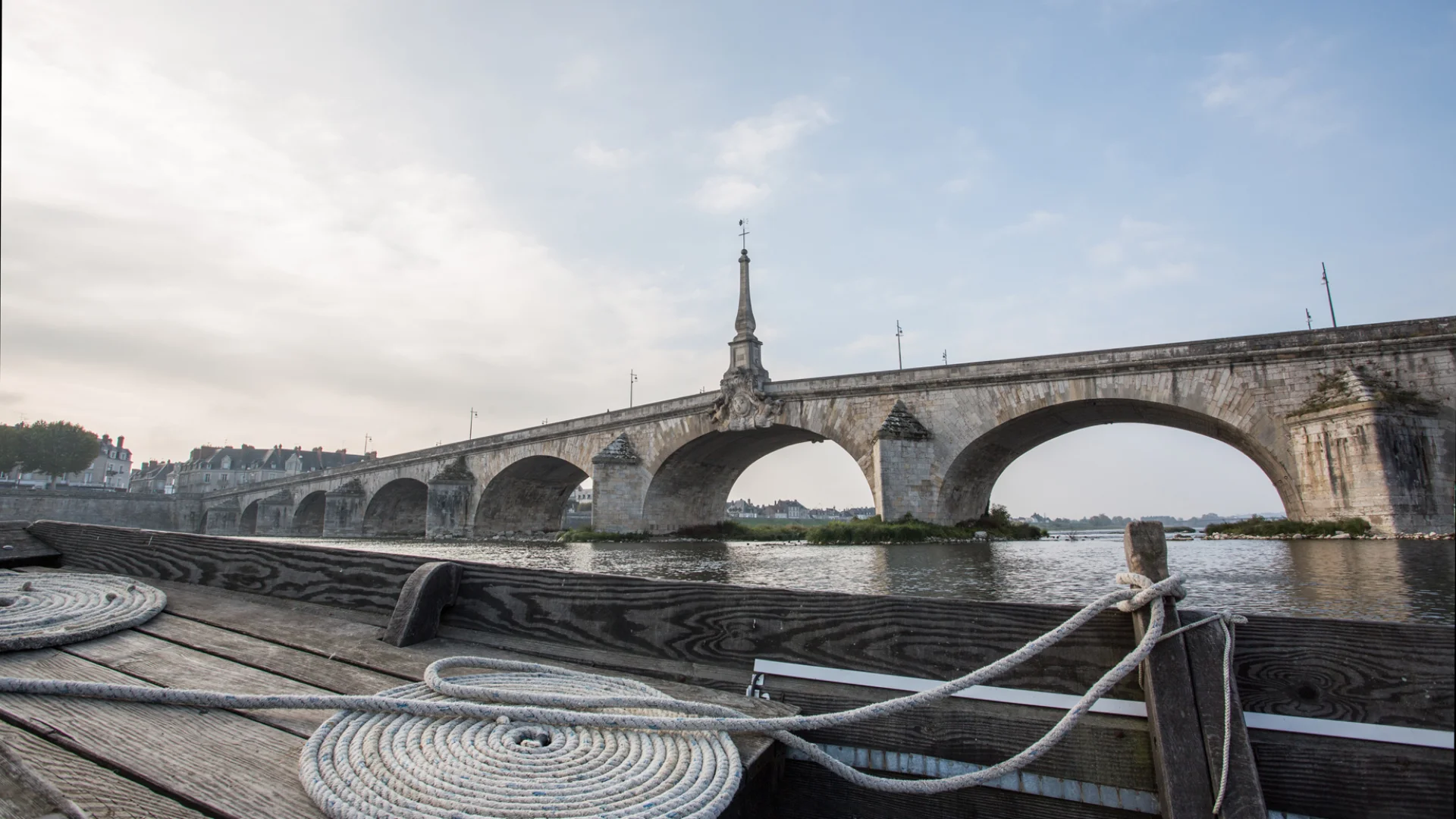 Brücke Blois Tauwerk Thierry Bourgoin
