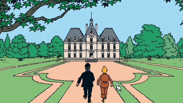 Tintin à Cheverny