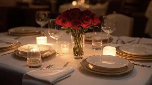 Zoom restaurant Saint-Valentin