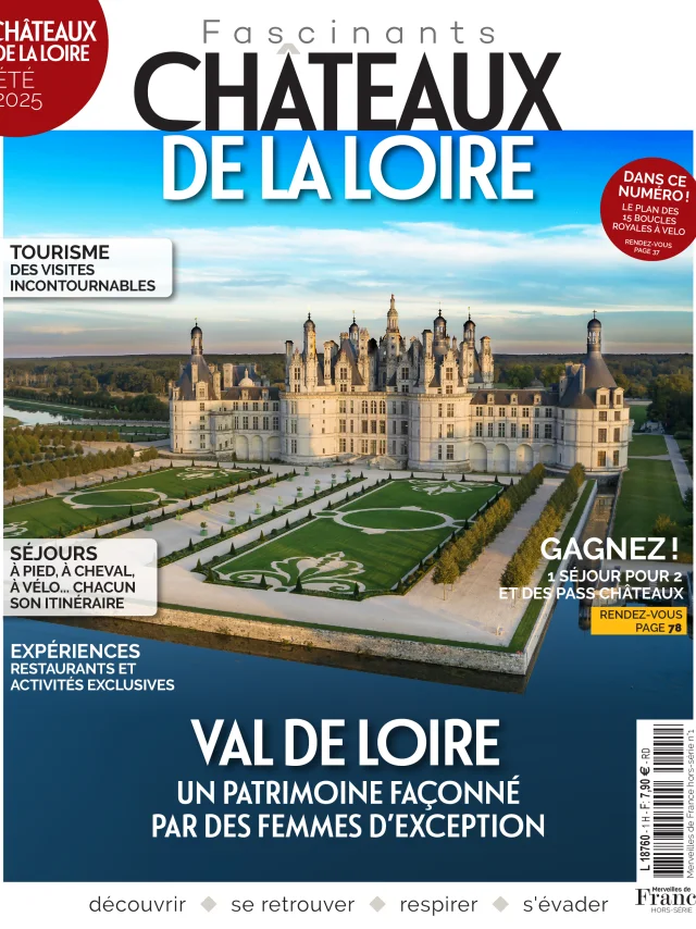 Couverture du Magazine Châteaux de la Loire 2025