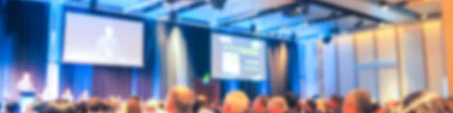 Abstract blur Business Conference and Presentation