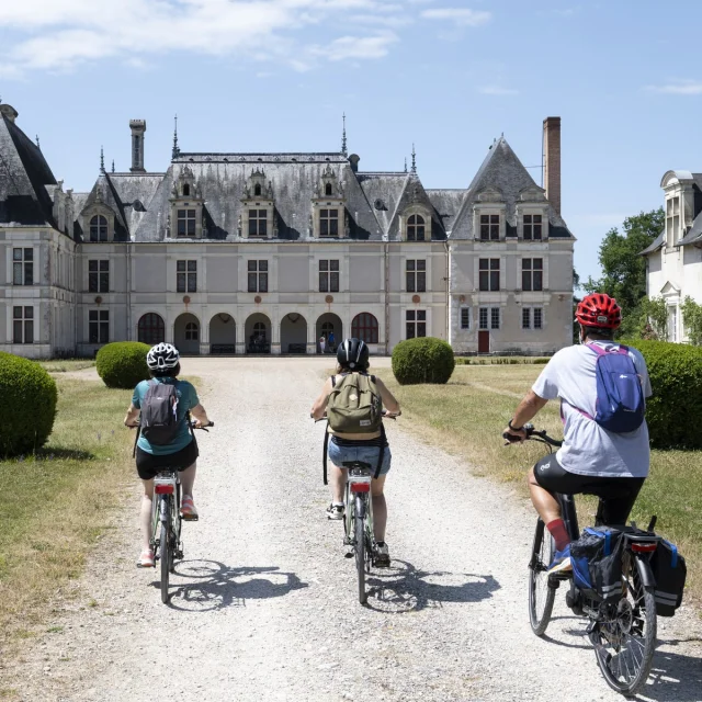 Balade en vélo au château de Beauregard