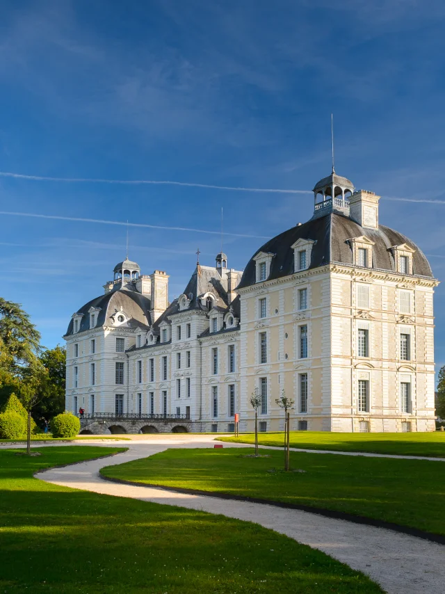 Façade jardins du château de Cheverny