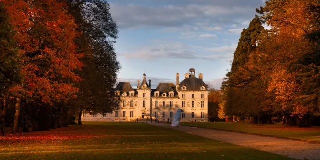 Le château de Cheverny en automne