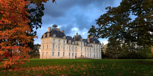 Le château de Cheverny en automne