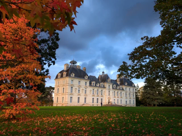 Le château de Cheverny en automne