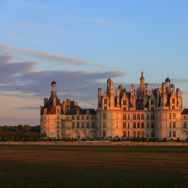 Le château de Chambord en automne