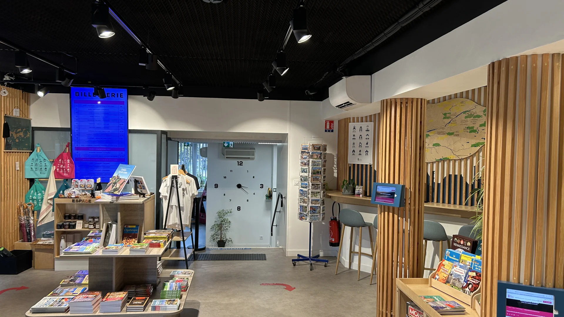 boutique de l'Office de Tourisme à Blois