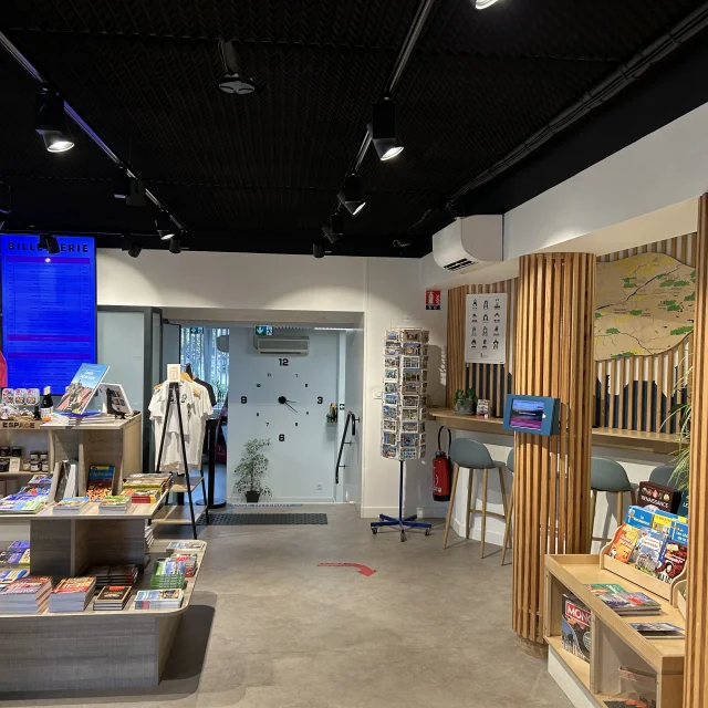 boutique de l'Office de Tourisme à Blois