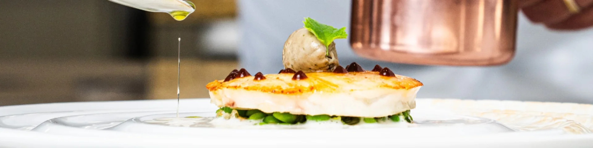 Cuisine du restaurant Christophe Hay à Blois