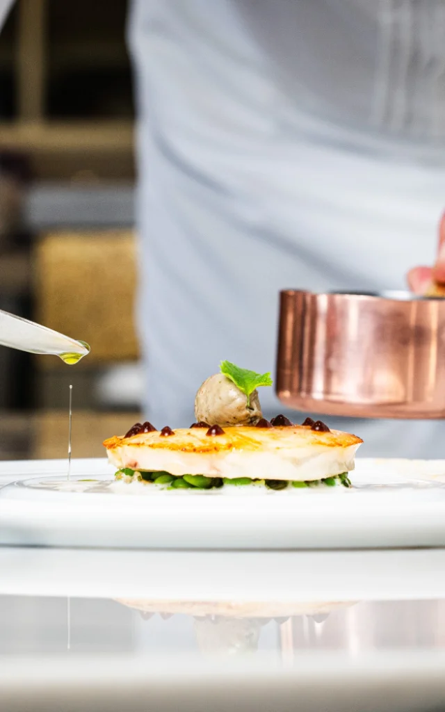 Cuisine du restaurant Christophe Hay à Blois