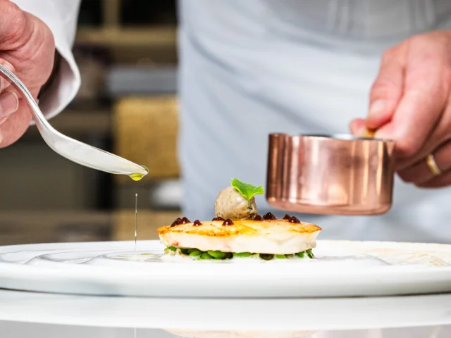 Cuisine du restaurant Christophe Hay à Blois