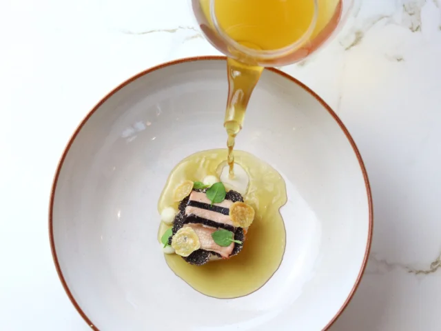 Plat au restaurant Fleur de Loire à Blois