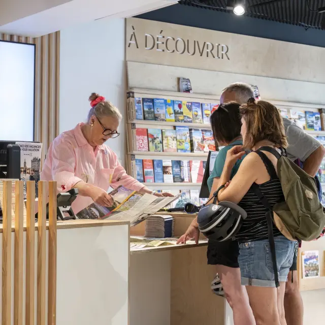 Accueil à l'Office de Tourisme de Blois