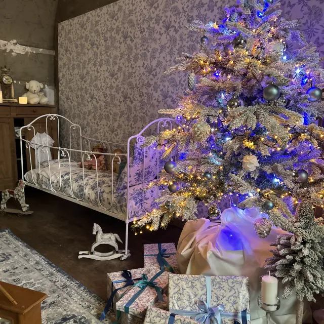 Chambre d'enfant à noël à chaumont