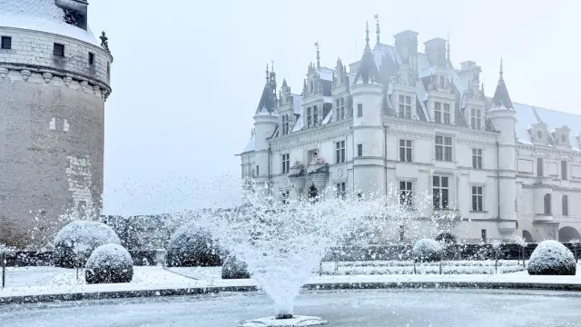 Le Château de Chenonceau en hiver