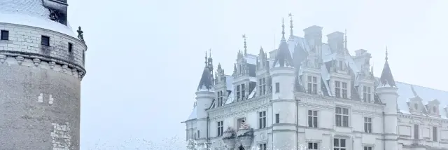 Le Château de Chenonceau en hiver