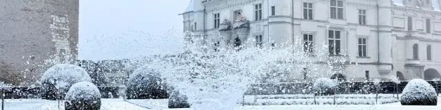 Le Château de Chenonceau en hiver