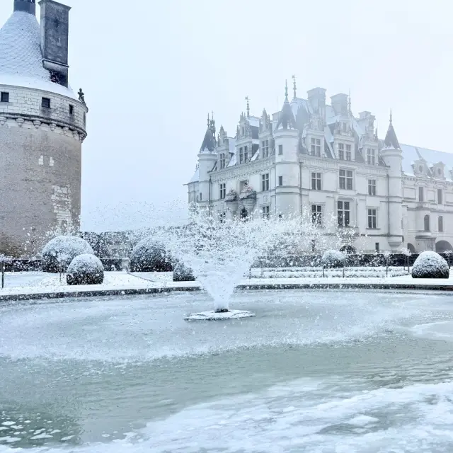 Le Château de Chenonceau en hiver