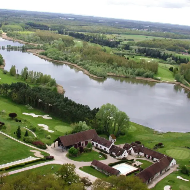 Golf De Cheverny Vue Aerienne