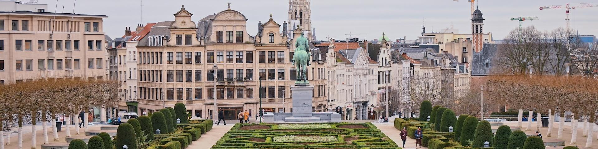 Bruxelles Mont Des Arts Diplomates