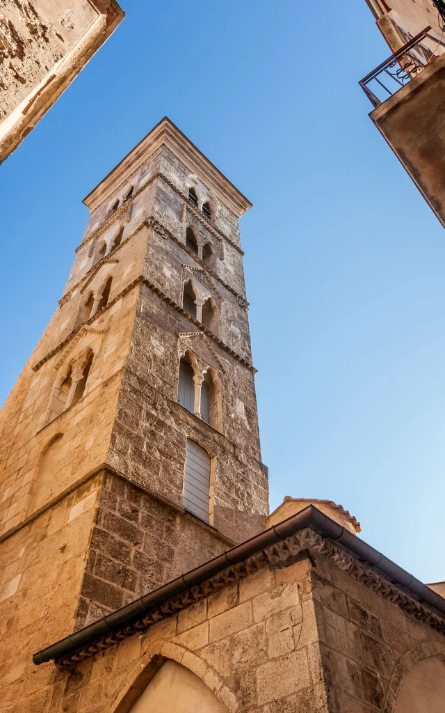 Eglise Sainte Marie Majeure Clocher Bonifacio