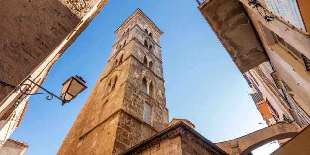 Eglise Sainte Marie Majeure Clocher Bonifacio