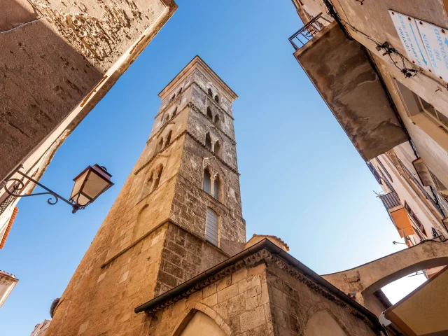 Eglise Sainte Marie Majeure Clocher Bonifacio