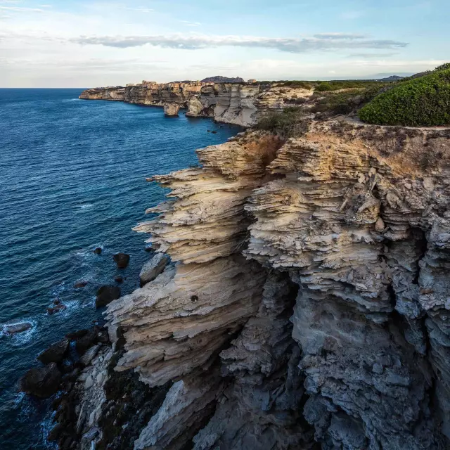 Strates Falaises Campu Rumanilu Bonifacio