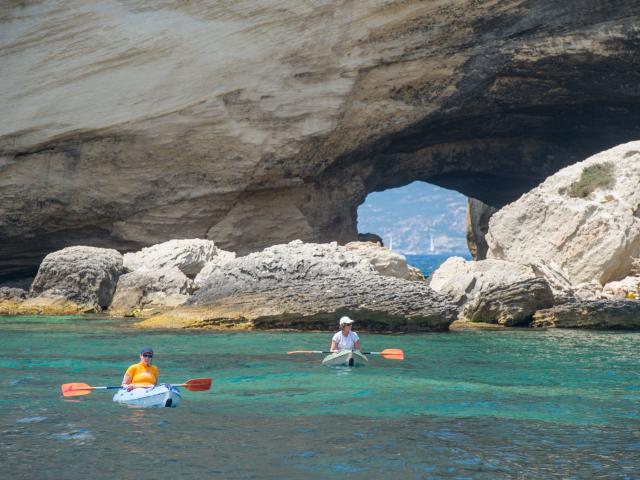 Kayak Falaises Amis Bonifacio