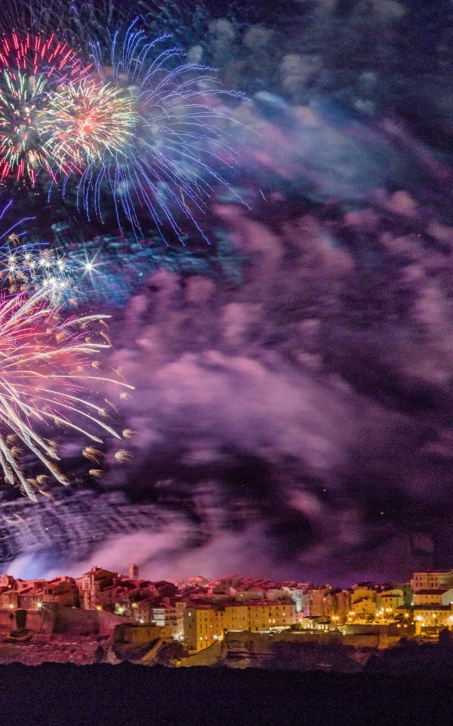 Bonifacio Citadel Fireworks