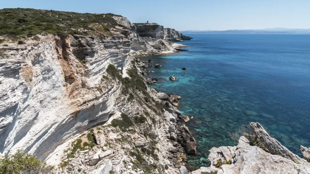 Falaises Sentier Campu Rumanilu Bonifacio