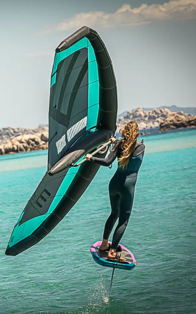 Wingfoil Femme Dos Piantarella Bonifacio